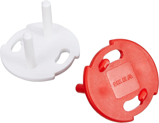Pack de 12 Protectores de Enchufes IKEA PATRULL para Seguridad Infantil. Tapones de seguridad para evitar que los niños introduzcan objetos o dedos en las tomas de corriente. Ikea - pack