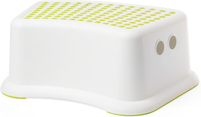 Pack de 2 Escalones Infantiles IKEA FÖRSIKTIG. La solución doble con dos taburetes antideslizantes para tener uno en el baño y otro en la cocina. Máxima seguridad y comodidad. Ikea - extra