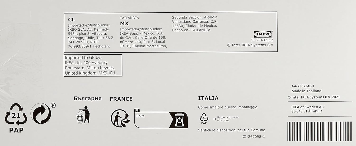 Pack de 60 Bolsas Reutilizables IKEA ISTAD Rojas con Cierre Hermético. Incluye 30 bolsas de 1L y 30 bolsas de 0,4L, perfectas para congelar y conservar alimentos. Ikea - detalle