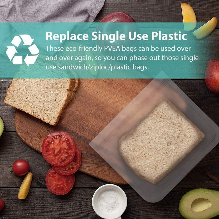 Pack de 60 Bolsas Reutilizables IKEA ISTAD Rojas con Cierre Hermético. Incluye 30 bolsas de 1L y 30 bolsas de 0,4L, perfectas para congelar y conservar alimentos. Ikea - extra