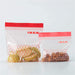 Pack de 60 Bolsas Reutilizables IKEA ISTAD Rojas con Cierre Hermético. Incluye 30 bolsas de 1L y 30 bolsas de 0,4L, perfectas para congelar y conservar alimentos. Ikea - uso