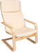 Sillón Mecedora IKEA PELLO de Diseño Atemporal. Un asiento cómodo y relajante con un suave balanceo, respaldo alto para apoyo cervical y una resistente estructura de acero. Ikea - presentacion