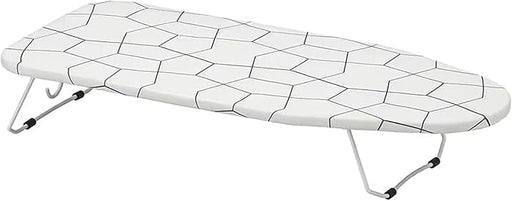 Tabla de Planchar de Mesa IKEA JÄLL. Una solución de planchado compacta (73x32 cm), plegable y con gancho para colgar, ideal para espacios pequeños y planchados rápidos. Ikea - frontal