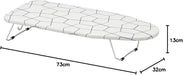 Tabla de Planchar de Mesa IKEA JÄLL. Una solución de planchado compacta (73x32 cm), plegable y con gancho para colgar, ideal para espacios pequeños y planchados rápidos. Ikea - pack