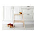 Taburete con Escalón IKEA BEKVÄM de Madera Maciza. Una escalerita robusta y versátil, ideal para alcanzar los estantes altos de la cocina o como asiento auxiliar. Ikea - ingredientes