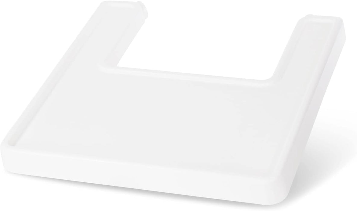 Trona para bebé IKEA ANTILOP, color blanco. Diseño seguro y funcional con patas de acero, cinturón de seguridad y bandeja extraíble. Ideal para hogar y restaurantes. Ikea - lateral