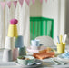 Vajilla Infantil Completa IKEA KALAS de 36 piezas en colores pastel. Incluye 6 platos, 6 cuencos, 6 vasos y 18 cubiertos de plástico sin BPA, apta para microondas. Ikea - detalle