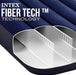 Intex Colchón Hinchable Individual Dura-Beam Classic Downy. Cama de aire de 99x191x25 cm con tecnología Fiber-Tech para un descanso estable y confortable en casa o de camping. Intex - presentacion