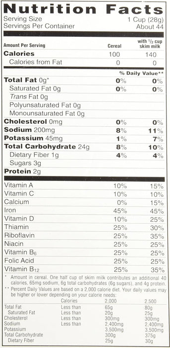 Kellogg's Corn Flakes (Caja de 1,2 kg): Cereales Clásicos en Formato Ahorro Ideales para un Desayuno Crujiente Familiar. Kellogg's - lateral
