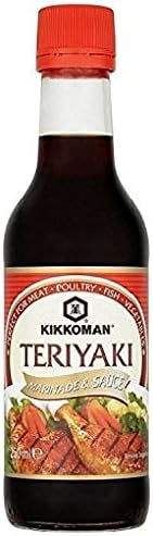 Kikkoman Salsa Teriyaki para Marinar, Mega Pack de 6 Botellas (6x250ml). El formato definitivo para hostelería y los muy fans del sabor japonés. Abastécete y ahorra en tu salsa favorita. Kikkoman - frontal