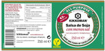 Salsa de Soja Kikkoman Baja en Sal de 250ml. Disfruta de todo el sabor y el aroma de la salsa de soja fermentada naturalmente, pero con un 43% menos de sodio. Kikkoman - pack