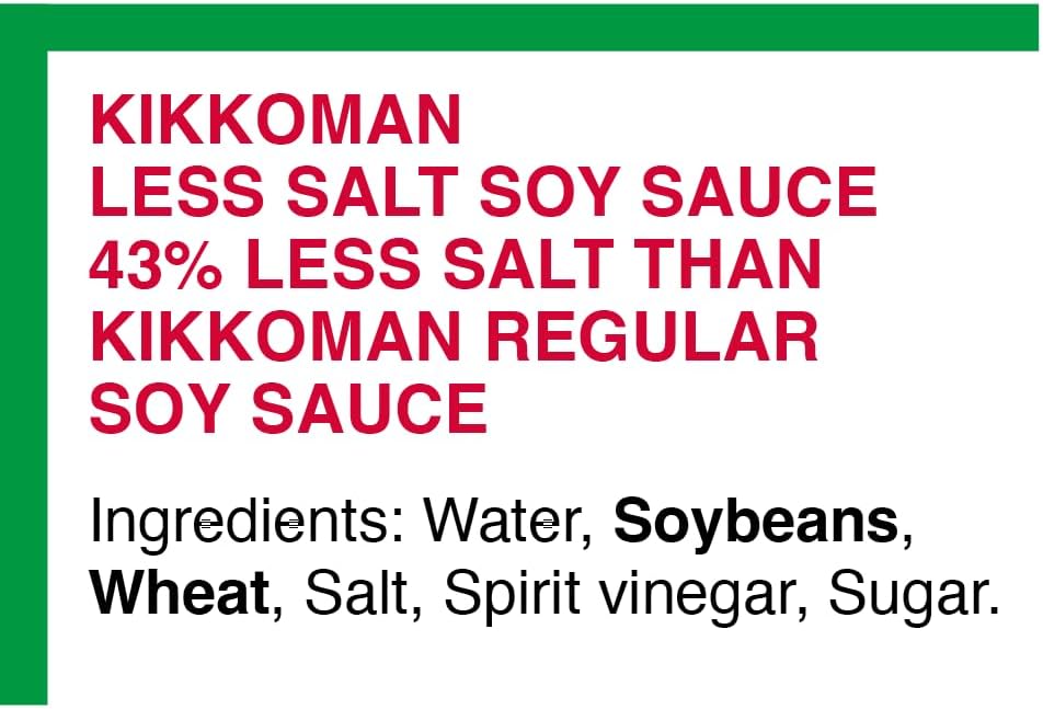 Salsa de Soja Kikkoman Baja en Sal de 250ml. Disfruta de todo el sabor y el aroma de la salsa de soja fermentada naturalmente, pero con un 43% menos de sodio. Kikkoman - zoom