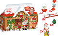 Calendario de Adviento Kinder con forma de Casita. Incluye 24 ventanas con un surtido de los mejores chocolates Kinder y mensajes de vídeo personalizados de Papá Noel. Kinder - uso