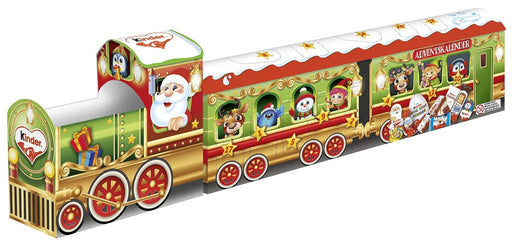 Calendario de Adviento Kinder Mix en forma de Tren 3D, 221g. Contiene un gran surtido de 8 especialidades Kinder diferentes para una Navidad llena de sorpresas y diversión. Kinder - pack