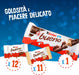 Kinder Calendario de Adviento, Caja con 24 sorpresas de chocolate. Un surtido de chocolatinas y snacks de chocolate con leche Kinder para la cuenta atrás de Navidad. Kinder - lateral