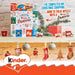 Kinder Calendario de Adviento, Caja con 24 sorpresas de chocolate. Un surtido de chocolatinas y snacks de chocolate con leche Kinder para la cuenta atrás de Navidad. Kinder - zoom