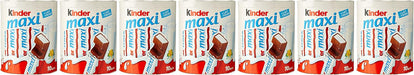 Pack de 10 Barritas Kinder Chocolate Maxi (210g). Las chocolatinas individuales con más leche y menos cacao, ideales para la merienda de los niños. Kinder - extra