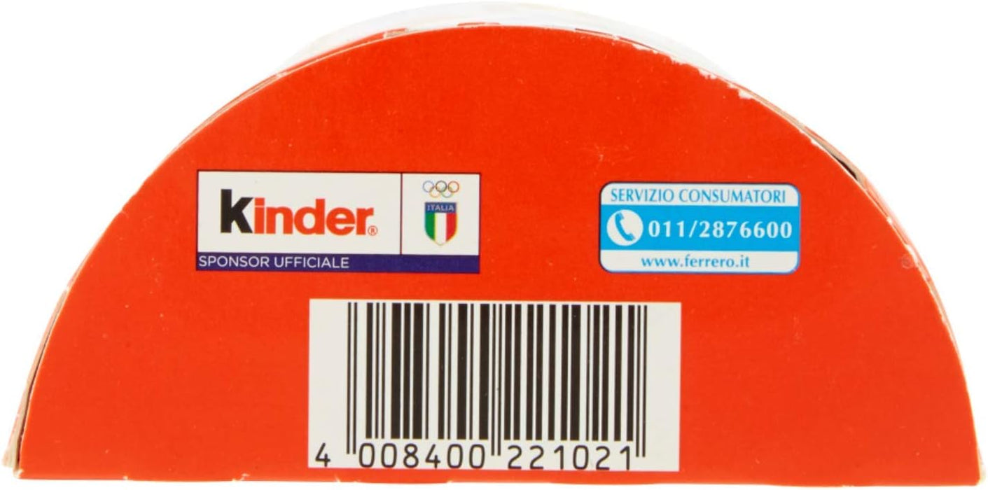Pack de 10 Barritas Kinder Chocolate Maxi (210g). Las chocolatinas individuales con más leche y menos cacao, ideales para la merienda de los niños. Kinder - lateral