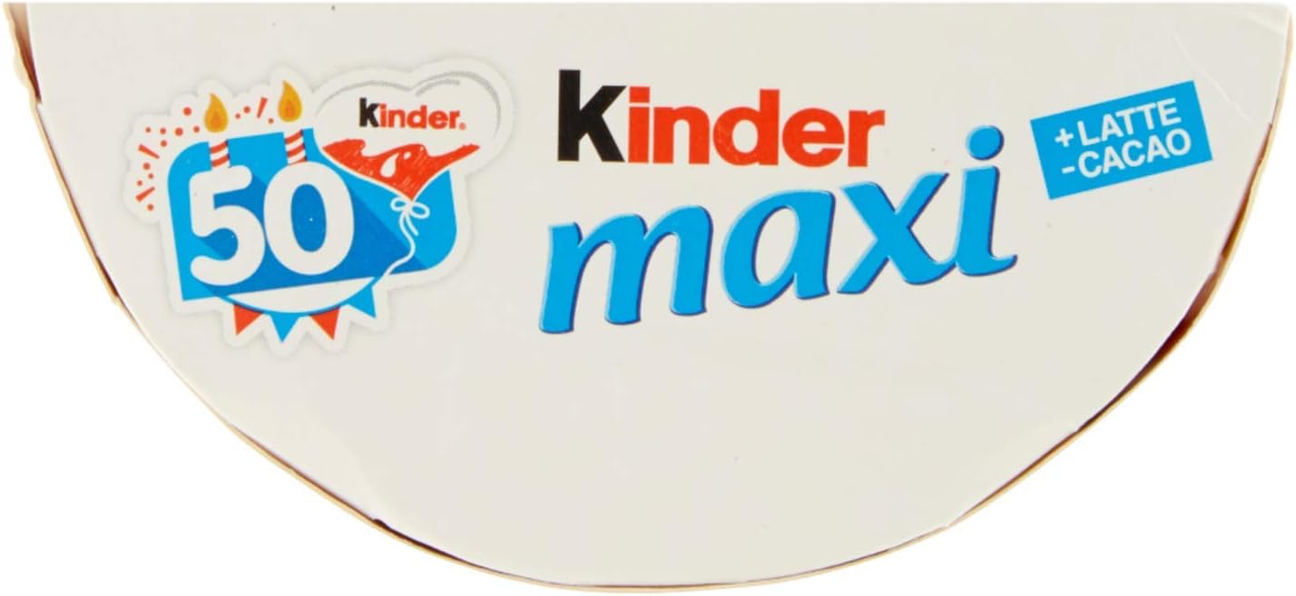 Pack de 10 Barritas Kinder Chocolate Maxi (210g). Las chocolatinas individuales con más leche y menos cacao, ideales para la merienda de los niños. Kinder - uso