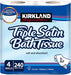 Kirkland Signature Papel Higiénico de 3 Capas, Pack Ahorro de 40 Rollos (10x4). Abastécete de confort y calidad con este formato familiar que garantiza suavidad y resistencia duraderas. Kirkland - frontal