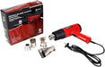 La Bolata Pistola de Aire Caliente 1500W Profesional. Decapador Térmico con 2 Niveles de Temperatura (375°C / 495°C) y Flujo de Aire, Incluye 4 Boquillas para Bricolaje. La Bolata - frontal