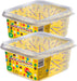 Lacasitos, pack de 1.2Kg en bolsitas de 3 unidades. Un formato con 2 cajas de 200 bolsitas (400 uds en total), ideal para hostelería, oficinas, cafeterías y eventos. Lacasitos - frontal