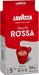 Café Molido Lavazza Qualità Rossa en paquete de 500g. El café italiano icónico, ideal para preparar espresso, cappuccino o latte macchiato con un sabor intenso y equilibrado. Lavazza - frontal