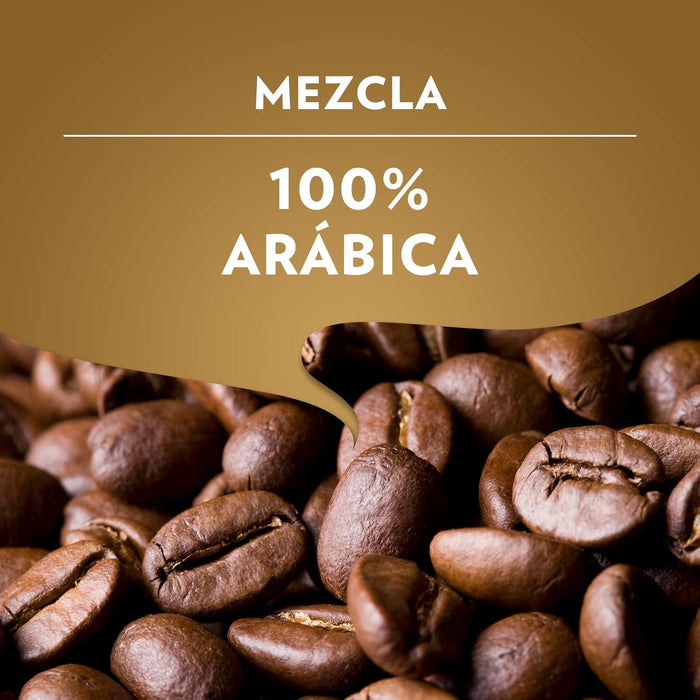 Lavazza Qualità Oro, Café en Grano de Tueste Natural, 500g. Un café 100% Arábica con notas de frutas y flores, ideal para disfrutar de un espresso de calidad superior. Lavazza - ingredientes
