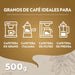 Lavazza Qualità Oro, Café en Grano de Tueste Natural, 500g. Un café 100% Arábica con notas de frutas y flores, ideal para disfrutar de un espresso de calidad superior. Lavazza - presentacion
