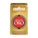 Lavazza Qualità Oro Café Molido 100% Arábica, pack ahorro de 4x250g (1Kg). Un blend premium con notas de frutas y flores para disfrutar del auténtico espresso italiano en casa. Lavazza - ingredientes