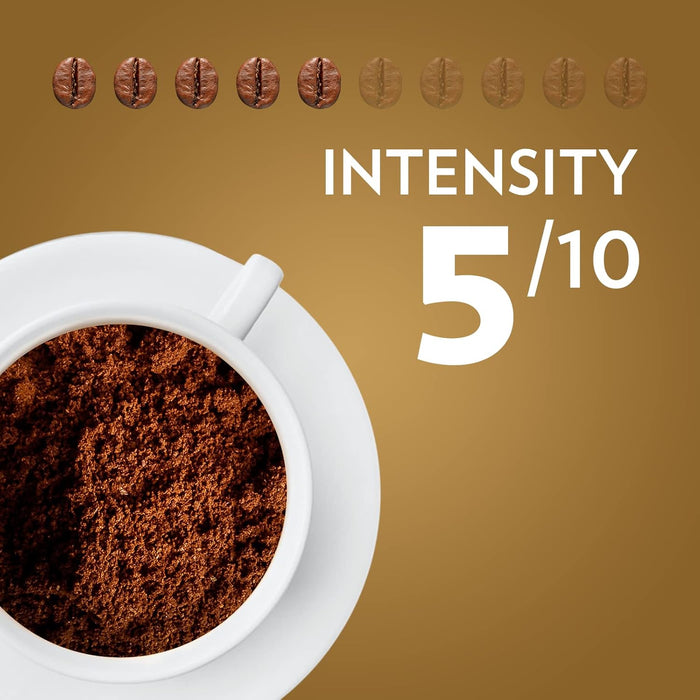 Lavazza Qualità Oro, Café Molido de Tueste Natural, 250g. Un café 100% Arábica para espresso, con un sabor dulce y aromático a frutas y flores, ideal para tu cafetera. Lavazza - uso