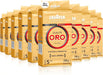 Lavazza Qualità Oro, Café Molido Natural, Pack Ahorro 10x250g (2.5kg), Exclusivo Amazon. Café 100% Arábica ideal para cafetera italiana, de filtro y francesa. Lavazza - frontal
