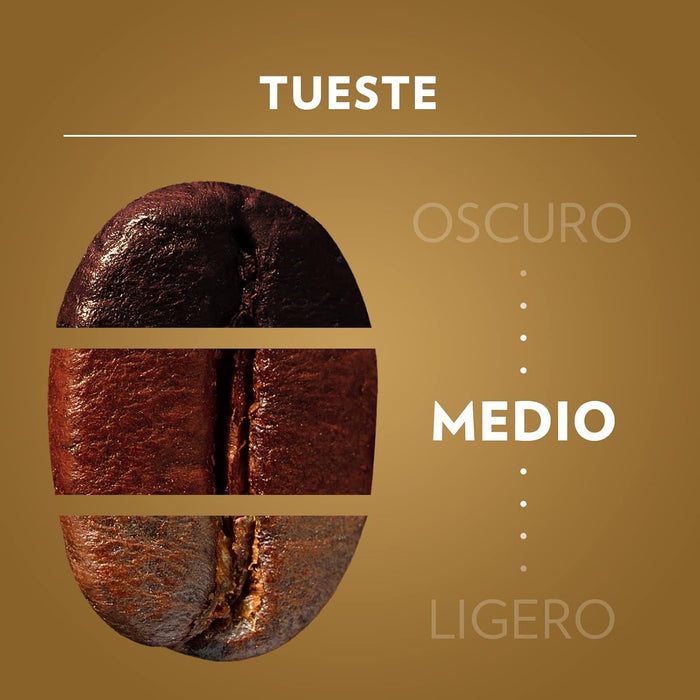 Lavazza Qualità Oro, Café Molido Natural, Pack Ahorro 10x250g (2.5kg), Exclusivo Amazon. Café 100% Arábica ideal para cafetera italiana, de filtro y francesa. Lavazza - lateral