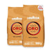 Lavazza Qualità Oro, pack ahorro de 2 bolsas de café en grano 100% Arábica (2x1Kg). El blend premium más icónico de Italia, suave y aromático para tu cafetera espresso. Lavazza - frontal