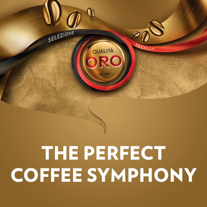 Lavazza Qualità Oro, pack ahorro de 6 bolsas de café en grano 100% Arábica (6x1Kg). El blend premium de Italia para los muy cafeteros, suave y con un sabor incomparable. Lavazza - presentacion