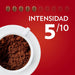 Lavazza Qualità Rossa, Café Molido de Tueste Natural (250g). El café icónico de Italia, una mezcla de Arábica y Robusta con intensidad 5 y notas a chocolate, ideal para tu cafetera Moka. Lavazza - ingredientes
