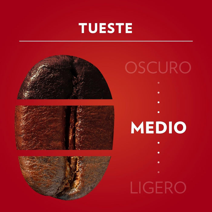 Lavazza Qualità Rossa, Café Molido de Tueste Natural (250g). El café icónico de Italia, una mezcla de Arábica y Robusta con intensidad 5 y notas a chocolate, ideal para tu cafetera Moka. Lavazza - uso