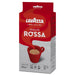 Lavazza Qualità Rossa, Café Molido Italiano, Pack de 4x250g (1kg). Disfruta del auténtico ritual del café italiano con esta mezcla equilibrada de Arábica y Robusta, ideal para cualquier cafetera. Lavazza - detalle