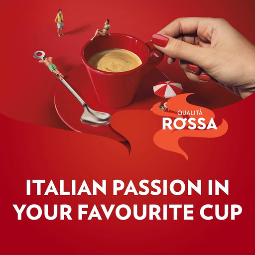 Lavazza Qualità Rossa, pack ahorro de 3 bolsas de café en grano (3x1Kg). El blend italiano de Arábica y Robusta con cuerpo, notas de chocolate y una intensidad 5/10. Lavazza - pack