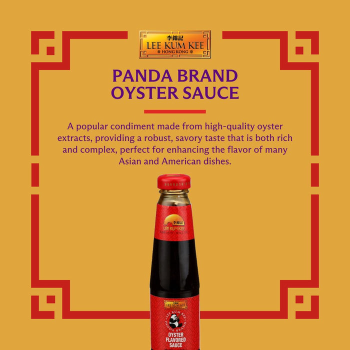Lee Kum Kee Salsa de Ostra Panda Brand (255g): El secreto de la auténtica cocina asiática en tu casa, un condimento indispensable para salteados y marinados. Lee Kum Kee - extra