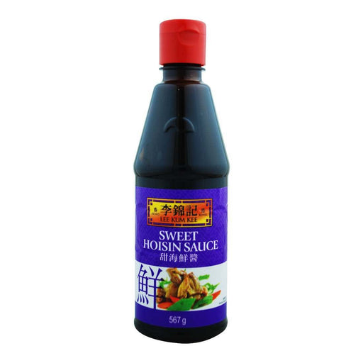 Salsa Hoisin Dulce Lee Kum Kee en Botella Exprimible (567g). El auténtico sabor de la barbacoa china, ahora en un formato squeezy más cómodo, limpio y fácil de dosificar. Lee Kum Kee - frontal