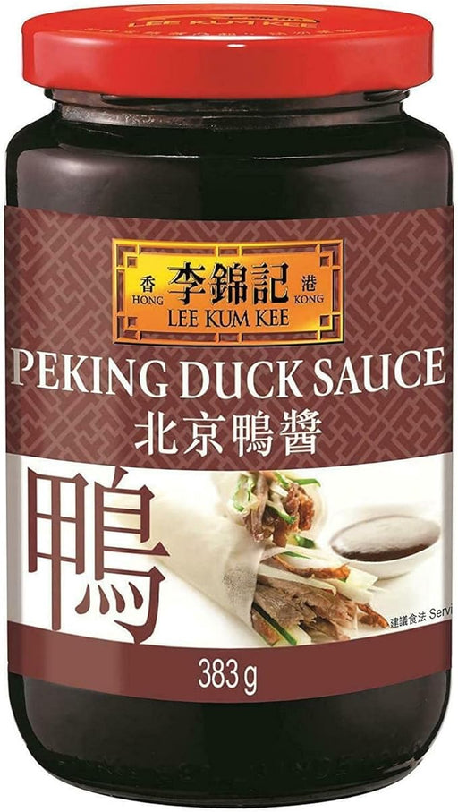Salsa para Pato Asado (Estilo Pato Pekinés) Lee Kum Kee (383g). La auténtica salsa dulce y salada para acompañar pato laqueado, pollo asado o como dip. Lee Kum Kee - frontal
