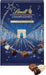 Calendario de Adviento Lindt Champs-Élysées, 250g de un exquisito surtido de bombones de chocolate con leche, negro y blanco. La cuenta atrás más sofisticada para Navidad. Lindt - ingredientes