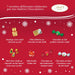Calendario de Adviento Lindt con 24 Bombones de Chocolate con Leche (172g) y Tarjeta Regalo Sorpresa IKEA. Un detalle navideño con la calidad de los Maestros Chocolateros. Lindt - ingredientes
