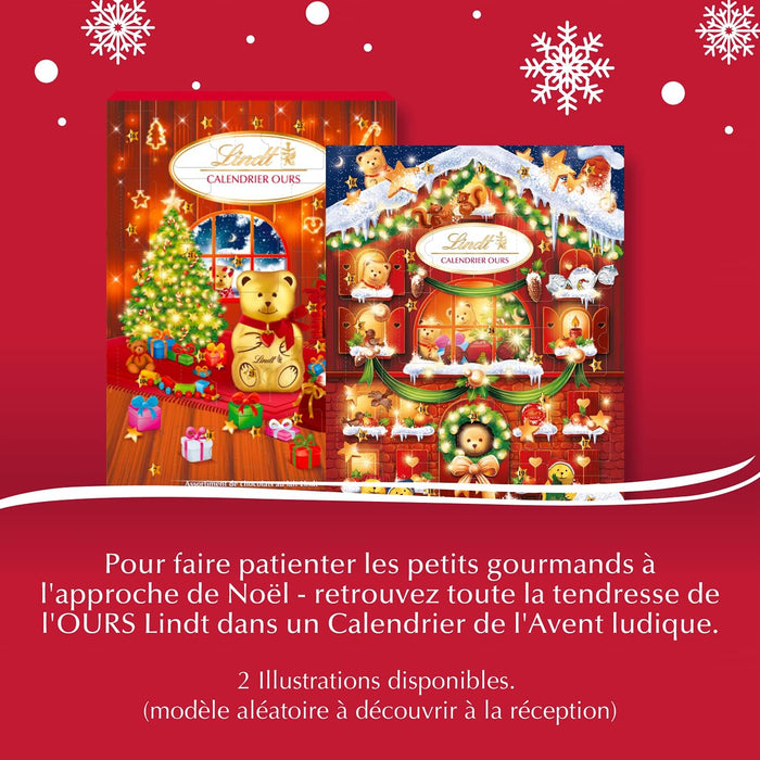 Calendario de Adviento Lindt con 24 Bombones de Chocolate con Leche (172g) y Tarjeta Regalo Sorpresa IKEA. Un detalle navideño con la calidad de los Maestros Chocolateros. Lindt - pack