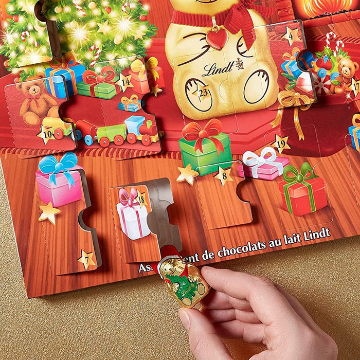 Calendario de Adviento Lindt con 24 Bombones de Chocolate con Leche (172g) y Tarjeta Regalo Sorpresa IKEA. Un detalle navideño con la calidad de los Maestros Chocolateros. Lindt - uso
