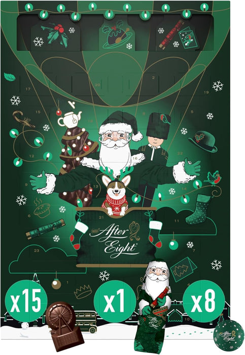 Calendario de Adviento Lindt con 24 sorpresas de chocolate y bombones surtidos, 170g. Incluye figuras de Ositos Lindt y cremosos bombones Lindor para una Navidad mágica. Lindt - presentacion