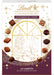 Calendario de Adviento Lindt Connaisseurs, 250g con 24 bombones de chocolate con leche, negro y blanco. Un regalo premium para una cuenta atrás de Navidad inolvidable. Lindt - extra