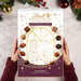 Calendario de Adviento Lindt Connaisseurs, 250g con 24 bombones de chocolate con leche, negro y blanco. Un regalo premium para una cuenta atrás de Navidad inolvidable. Lindt - ingredientes