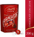 Pack de 2 Cajas de Bombones Lindt Lindor de Chocolate con Leche (2x200g). El capricho perfecto con una delicada cobertura y un corazón irresistiblemente cremoso. Lindt - ingredientes
